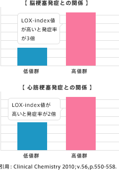 ロックスインデックス（脳梗塞・心筋梗塞発症リスク検査）